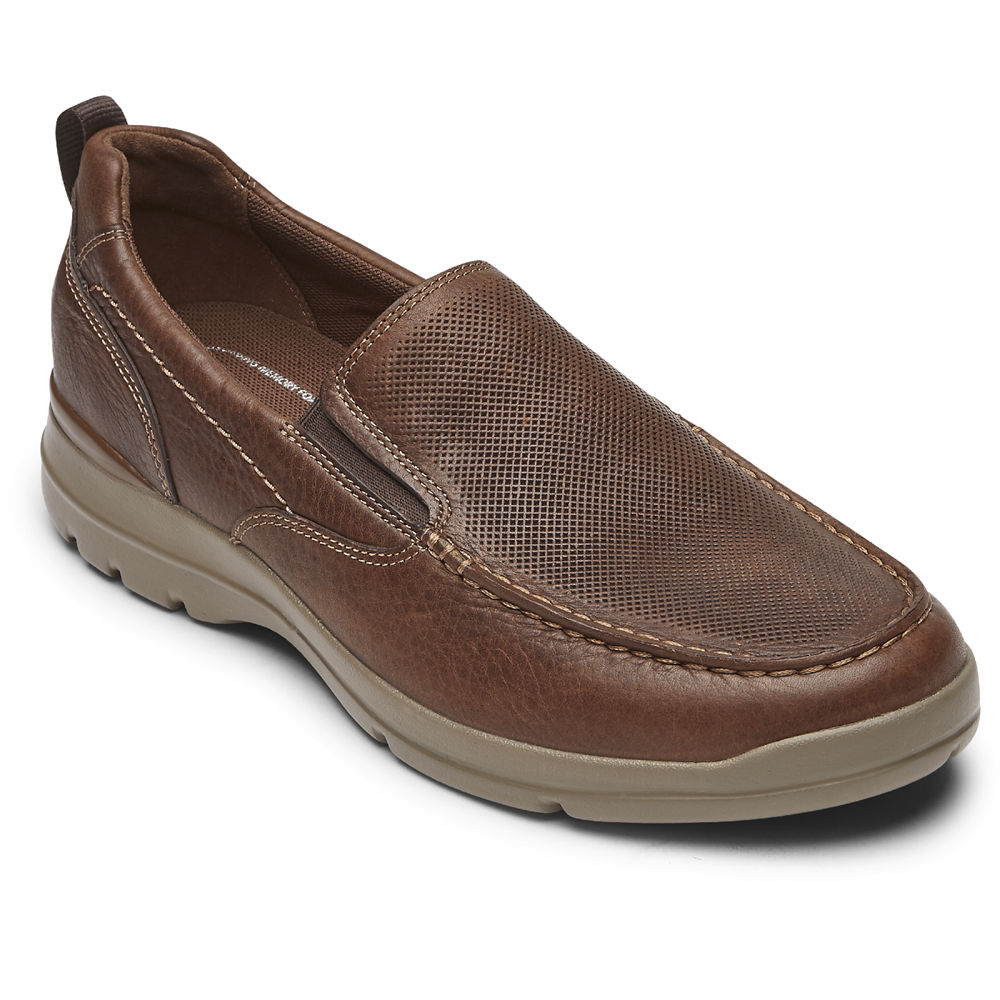 Slip-Ons Rockport Hombre Mexico - City Edge Marrom - HNRIW7419